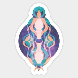 Gemini Zodiac Horoscope Astrological sign 6 Sticker